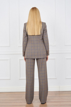 Классический деловой комплект из жакета, брюк и джемпера Azzara 827В - фото 2