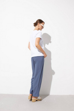 Джемпер с коротким рукавом и печатью из хлопка и трикотажа Femme & Devur 30712 1.1F(170) - фото 4