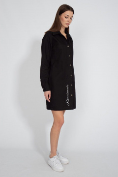 Платье-рубашка джинсовое приталенное демисезонное Kivviwear 3115.02 - фото 1