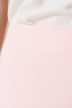 розовая длинная юбка из текстиля для комфортных образов Панда 150550w розовый - фото 3