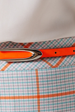 летняя миди юбка из текстиля с ярким принтом Панда 149450w мультиколор - фото 4