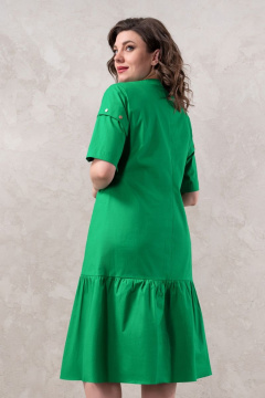 Легкое платье из хлопка и тканевой смеси с карманом Avanti 1491 - фото 2