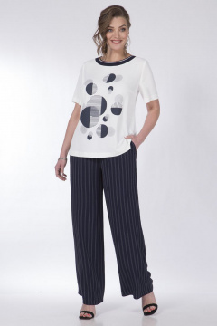 Блуза, кюлоты Matini 1.1588/1 синий_полоска - фото 1