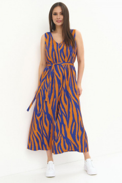 Комбинезон Магия моды 2255 оранж-синий - фото 1