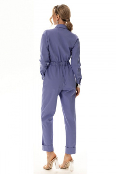 Фиолетовый демисезонный комбинезон из текстиля Golden Valley 1095 фиолетовый - фото 3