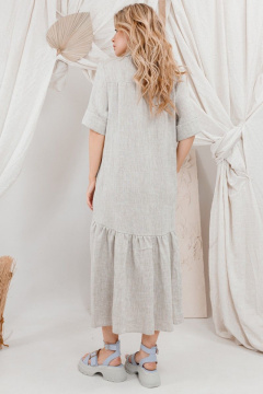 Платье AMORI 9647 светлый_лен - фото 4