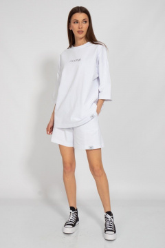 Круглогодичный оверсайз костюм из хлопка с шортами Kivviwear 30903091.01 - фото 1