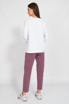 Круглогодичный спортивный костюм с принтами из хлопка Kivviwear 30983109.01 - фото 5