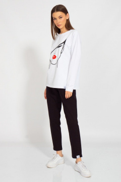 Круглогодичный модный спортивный костюм из хлопка Kivviwear 30983109.03 - фото 4