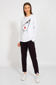 Круглогодичный модный спортивный костюм из хлопка Kivviwear 30983109.03 - фото 1