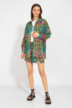 Летний костюм из штапеля с шортами и рубашкой Kivviwear 31264089.02 - фото 2