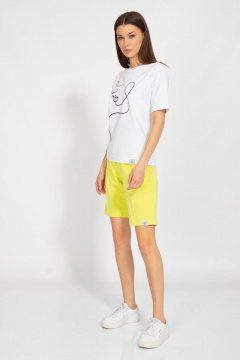 Футболка летняя свободный крой из хлопкового трикотажа Kivviwear 4026.118 - фото 4