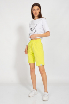 Футболка летняя свободный крой из хлопкового трикотажа Kivviwear 4026.118 - фото 3