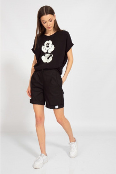 Майка свободного кроя с рукавом летучая мышь Kivviwear 4072.10 - фото 2