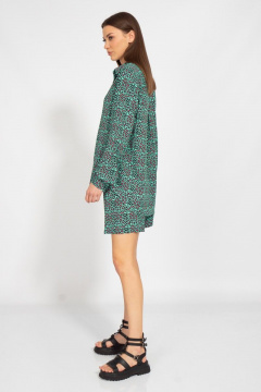 Вискозный костюм рубашка и шорты с карманами Kivviwear 40884089.05 - фото 5