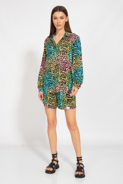 Костюм Шорты и рубашка из вискозы с принтом Kivviwear 40884089.06 - фото 4