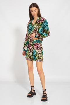 Костюм Шорты и рубашка из вискозы с принтом Kivviwear 40884089.06 - фото 2