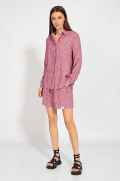 Рубашка и шорты из вискозы для летнего образа Kivviwear 40884089.07 - фото 1