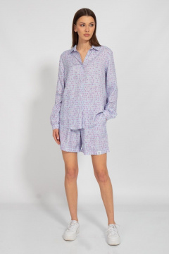Легкий костюм Шорты и рубашка из вискозы Kivviwear 40884089.08 - фото 1