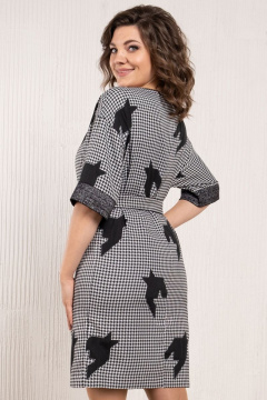 Элегантное хлопковое платье полуприлегающего силуэта Avanti С-118-1 - фото 2