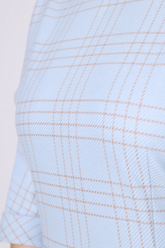 Платье Панда 111380w голубой - фото 3