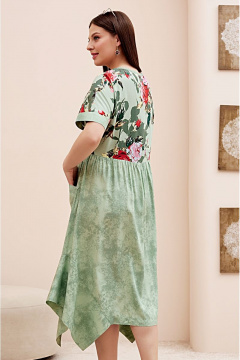 Летнее платье в стиле Бохо с настрочными карманами Lissana 4725 - фото 5