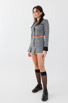 Юбка Anelli 1356.2 серый - фото 1