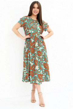 Магия моды 2260 корица_бирюза