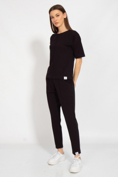 Летний спортивный костюм с кантом и классическим джемпером Kivviwear 40363040.07 - фото 5