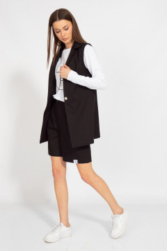 Джинсовый костюм жилет и шорты для повседневного стиля Kivviwear 40673071.14 - фото 4