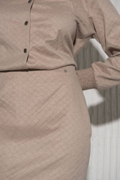 Юбка из трикотажа с разрезом, на подкладке Femme & Devur 60206 1.29F(170) - фото 4