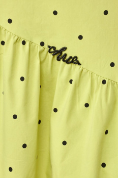 Летнее платье с фигурным вырезом и наклонными подрезами ALEZA 1143 - фото 3