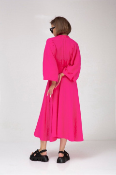 Платье летнее с эластичной талией и рукавами-колокол Mixan 5034 - фото 3