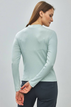 Джемпер с разрезом у горловины и облегающий крой Femme & Devur 30711 1.15F(170) - фото 4