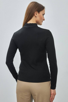 Джемпер облегающий с разрезом и стойкой Femme & Devur 30653 1.3F(170) - фото 4