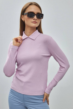 Джемпер облегающий с разрезом и стойкой Femme & Devur 30653 1.25F(170) - фото 5