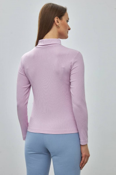 Джемпер облегающий с разрезом и стойкой Femme & Devur 30653 1.25F(170) - фото 4