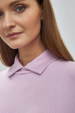 Джемпер облегающий с разрезом и стойкой Femme & Devur 30653 1.25F(170) - фото 3