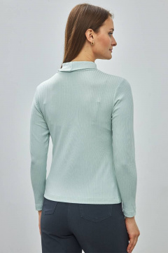 Джемпер облегающий с разрезом и двойной стойкой Femme & Devur 30653 1.15F(170) - фото 5