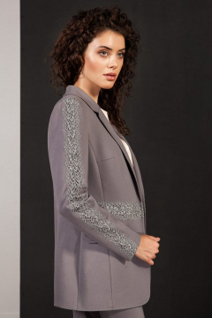 Жакет Nova Line 1989 серый - фото 2