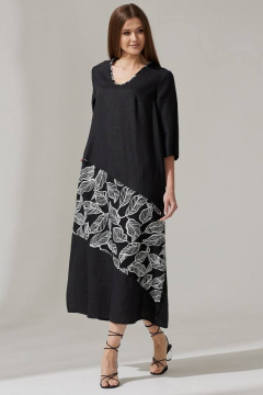 Платье Faufilure C1455 черный - фото 3