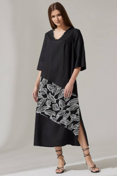 Платье Faufilure C1455 черный - фото 1