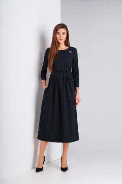 Милора-стиль 737 синяя_клетка