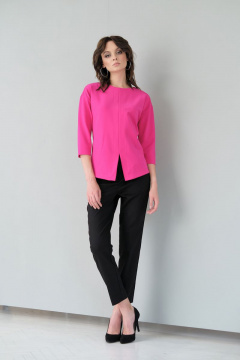 Деловой комплект брюки и джемпер из текстиля Motif 2082 - фото 3