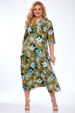 Платье Celentano lite 5000.1 оливковый - фото 1