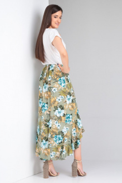 Юбка Celentano lite 5006.1 оливковый - фото 3