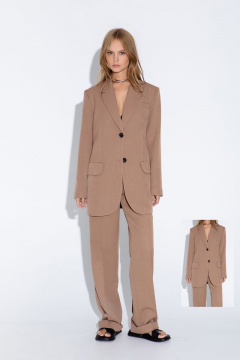 Жакет PiRS 4647 бежевый - фото 2