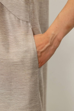 Платье из вискозы с коротким рукавом и классическим стилем Femme & Devur 8207 1.55F(170) - фото 4