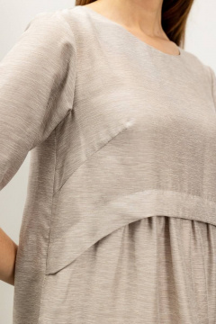 Платье из вискозы с коротким рукавом и классическим стилем Femme & Devur 8207 1.55F(170) - фото 3