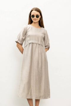 Платье из вискозы с коротким рукавом и классическим стилем Femme & Devur 8207 1.55F(170) - фото 1